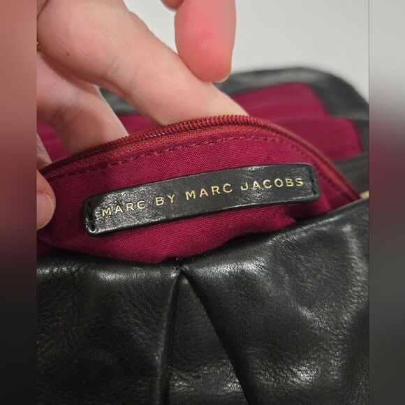 Marc by Marc Jacobs Black Leather Backpack